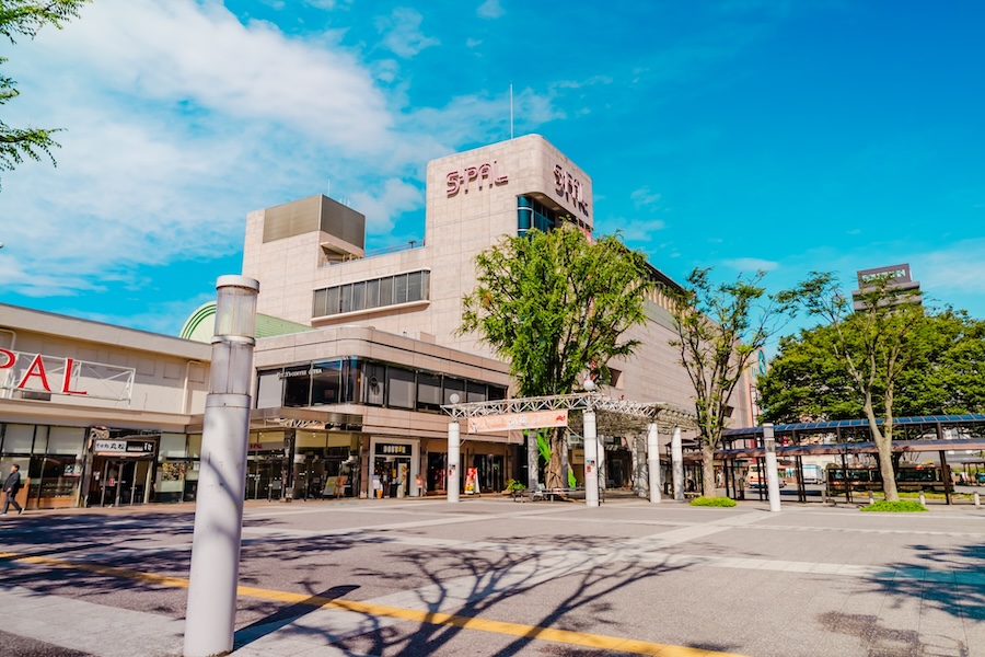 福島駅前の画像
