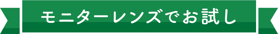 モニターレンズでお試し